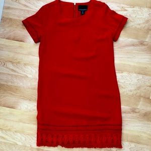 Cynthia Rowley Mini Red Dress size 02